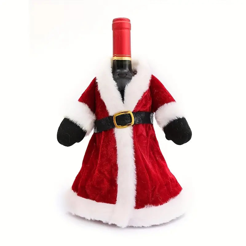 Christmas Wine Bottle Covers